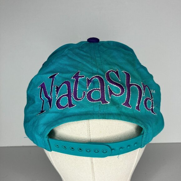 Vintage 90s Natasha Bullwinkle Snapback American Needle Hat - Picture 6 of 12
